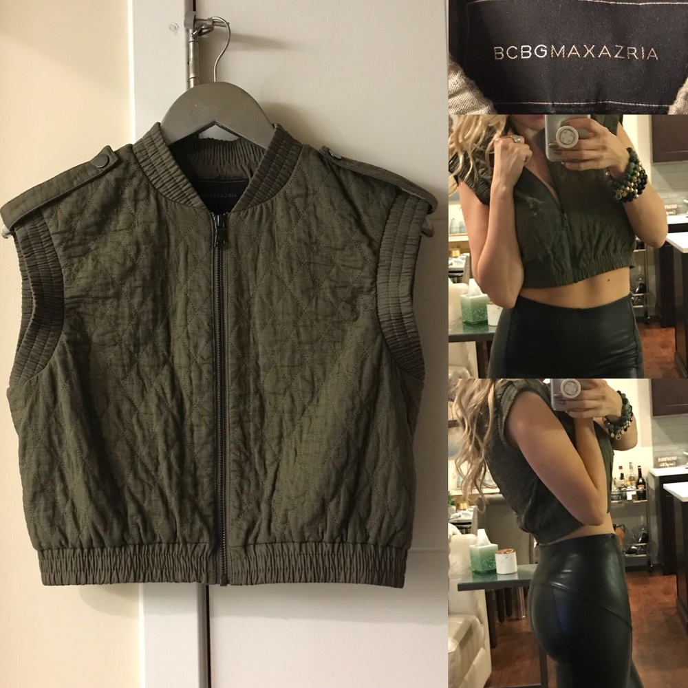 BCBG Max Azria Quilted Vest
